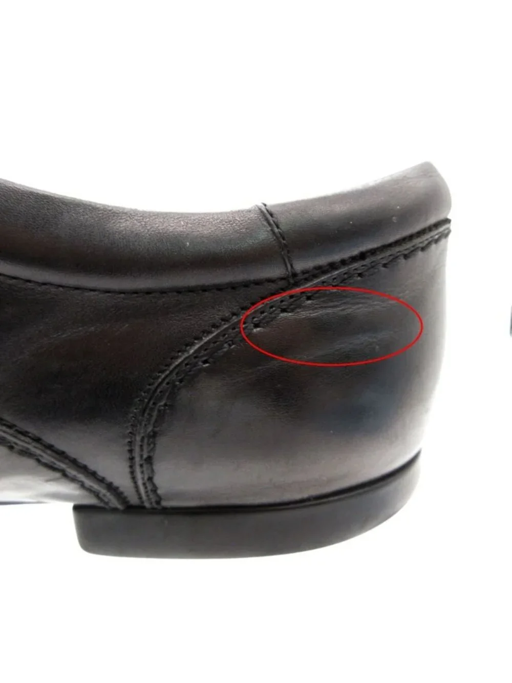 Louis Vuitton Dress Shoes Logo Plate Outer Wing Wingtip Business Leather Black